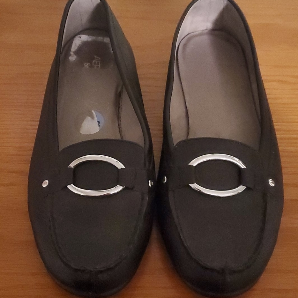 Black Aerosole Flats 8.5